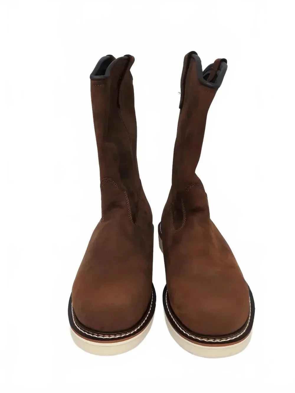 Red Wing DynaForce 22272 Men Work Boots Size 9.5 EE Steel Toe Wedge Sole Pull On